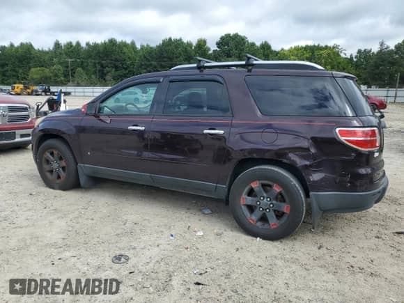 2009 Saturn Outlook XE with VIN 5GZER13D39J171461, listed as a Copart auction lot 68455095 with 147,312 mi miles and Salvage title. Bid and sale history available at DreamBid. Image 2.