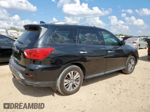 2019 Nissan Pathfinder SL z VIN 5N1DR2MN7KC597928, wystawiony jako Copart lot #86188905 z przebiegiem 110 144 mil mil oraz Czysty tytuł • Clean title. Historia ofert i sprzedaży dostępna na DreamBid. Obrazek 3.