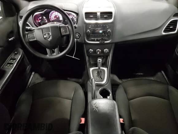 2014 Dodge Avenger SE with VIN 1C3CDZAB4EN227843, listed as a Copart auction lot 81442575 with 92,406 mi miles and Salvage title. Bid and sale history available at DreamBid. Image 8.