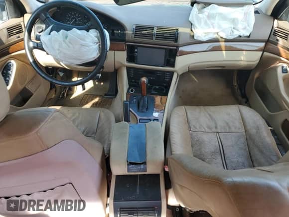 2001 BMW 5 Series 530i с VIN WBADT63441CF13875, выставлен на аукционе Copart как лот 51826235 с пробегом Не указан миль и Списание • Salvage title. История ставок и продаж доступна на DreamBid. Изображение 8.