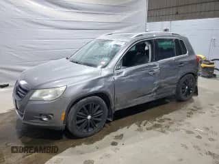 2010 Volkswagen Tiguan with VIN WVGBV9AX4AW526250, listed as a Copart auction lot 69597415 with Not provided miles and Salvage title. Bid and sale history available at DreamBid. Image 1.