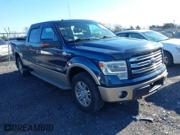 2014 Ford F-150 XL with VIN 1FTFW1ETXEKD19533, listed as a IAAI auction lot 41080946 with 175,948 mi miles and . Bid and sale history available at DreamBid. Image 1.
