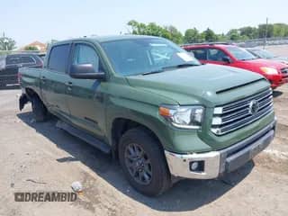 2021 Toyota Tundra SR5 with VIN 5TFDY5F19MX023796, listed as a IAAI auction lot 42423231 with 59,149 mi miles and . Bid and sale history available at DreamBid. Image 1.