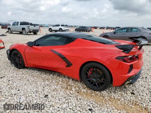 2022 Chevrolet Corvette 2LT с VIN 1G1YB2D4XN5125127, выставлен на аукционе Copart как лот 62981985 с пробегом 44 959 миль миль и Списание • Salvage title. История ставок и продаж доступна на DreamBid. Изображение 2.