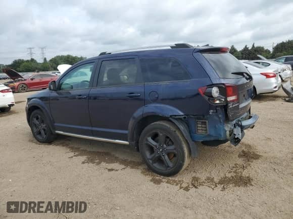 2020 Dodge Journey Crossroad с VIN 3C4PDCGB5LT270196, выставлен на аукционе Copart как лот 65567415 с пробегом 121 053 миль миль и Списание • Salvage title. История ставок и продаж доступна на DreamBid. Изображение 2.