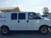 2013 Chevrolet Express Cargo with VIN 1GCWGFCA1D1148378, listed as a IAAI auction lot 42744125 with 141,108 mi miles and . Bid and sale history available at DreamBid. Image 13.