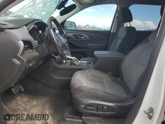 2018 Chevrolet Traverse LT Cloth z VIN 1GNERGKW1JJ229652, wystawiony jako Copart lot #46728965 z przebiegiem 184 294 mil mil oraz Szkoda całkowita • Salvage title. Historia ofert i sprzedaży dostępna na DreamBid. Obrazek 7.