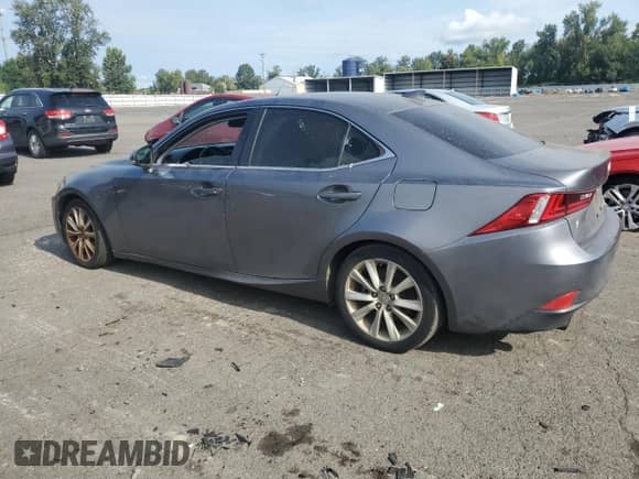 2014 Lexus IS 250 с VIN JTHCF1D25E5003062, выставлен на аукционе Copart как лот 66261495 с пробегом 118 601 миль миль и Списание • Salvage title. История ставок и продаж доступна на DreamBid. Изображение 2.