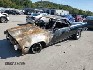 1987 Chevrolet El Camino с VIN 3GCCW80H0HS906069, выставлен на аукционе Copart как лот 80310025 с пробегом Не указан миль и Списание • Salvage title. История ставок и продаж доступна на DreamBid. Изображение 1.