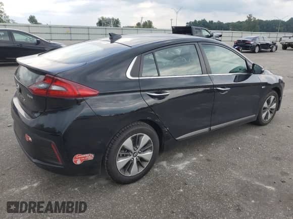2018 Hyundai Ioniq Limited z VIN KMHC75LD6JU075943, wystawiony jako Copart lot #63126434 z przebiegiem 37 641 mil mil oraz Nie do naprawy • Non repairable. Historia ofert i sprzedaży dostępna na DreamBid. Obrazek 3.