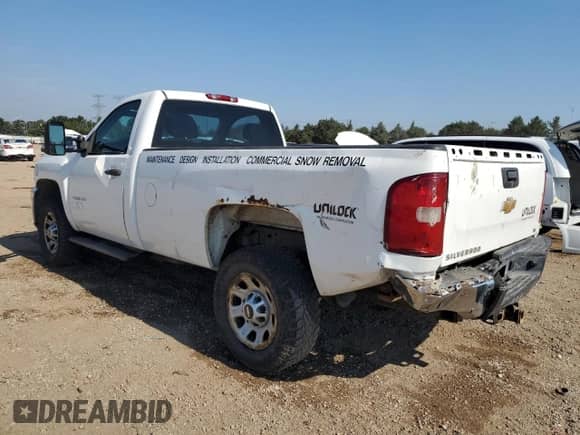 2013 Chevrolet Silverado 3500HD Work Truck z VIN 1GC3KZCG5DF140861, wystawiony jako Copart lot #68751005 z przebiegiem 112 788 mil mil oraz Szkoda całkowita • Salvage title. Historia ofert i sprzedaży dostępna na DreamBid. Obrazek 2.