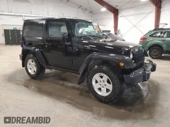 2018 Jeep Wrangler Sport with VIN 1C4AJWAG6JL840994, listed as a Copart auction lot 50381105 with 99,161 mi miles and Salvage title. Bid and sale history available at DreamBid. Image 4.