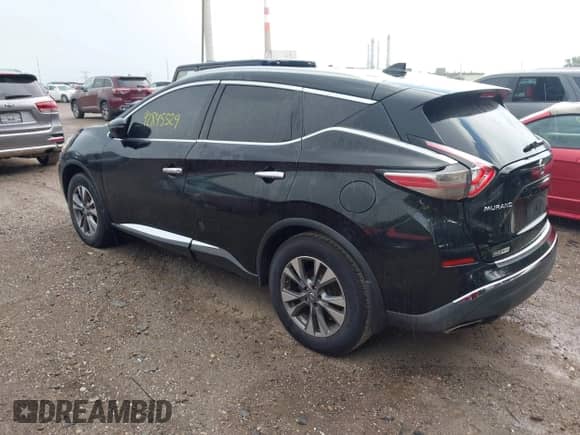 2017 Nissan Murano S with VIN 5N1AZ2MH5HN139038, listed as a IAAI auction lot 42845529 with 125,617 mi miles and . Bid and sale history available at DreamBid. Image 3.