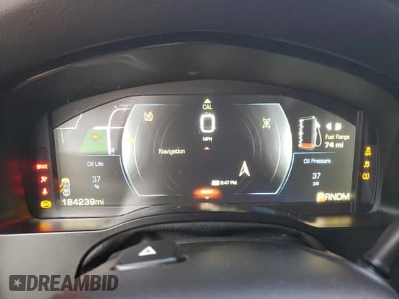 2015 Cadillac Escalade Luxury with VIN 1GYS4MKJ1FR535637, listed as a Copart auction lot 62197905 with 184,239 mi miles and Salvage title. Bid and sale history available at DreamBid. Image 9.