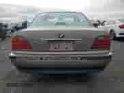 2000 BMW 7 Series 740iL with VIN WBAGH8341YDP14936, listed as a Copart auction lot 80375285 with Not provided miles and Clean title. Bid and sale history available at DreamBid. Image 6.