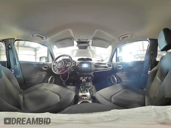 2017 Jeep Renegade Latitude with VIN ZACCJBBB5HPG65809, listed as a Copart auction lot 80284145 with 160,512 mi miles and Salvage title. Bid and sale history available at DreamBid. Image 15.