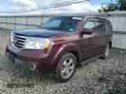 2014 Honda Pilot EX-L with VIN 5FNYF4H75EB038956, listed as a Copart auction lot 72244084 with 107,569 mi miles and Salvage title. Bid and sale history available at DreamBid. Image 1.