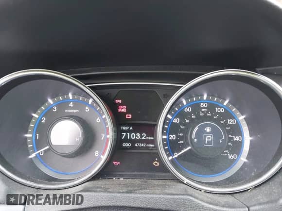 2013 Hyundai Sonata GLS z VIN 5NPEB4AC5DH789657, wystawiony jako IAAI lot #43554776 z przebiegiem 47 342 mil mil oraz . Historia ofert i sprzedaży dostępna na DreamBid. Obrazek 7.