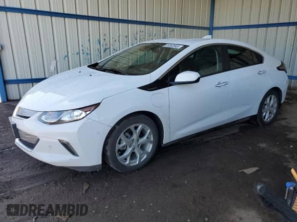 2017 Chevrolet Volt Premier with VIN 1G1RB6S51HU171348, listed as a Copart auction lot 81052045 with 91,969 mi miles and Salvage title. Bid and sale history available at DreamBid. Image 1.