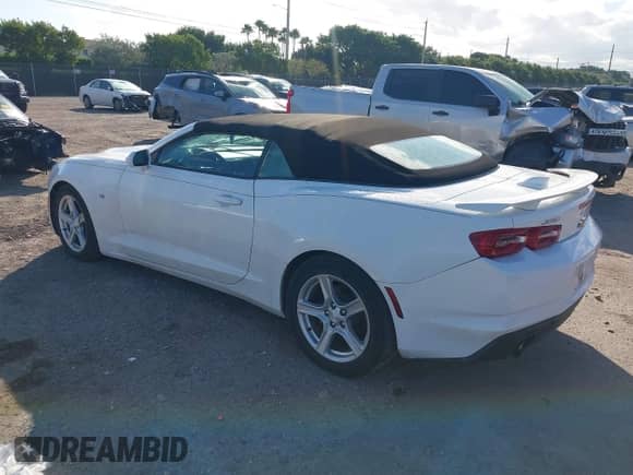 2019 Chevrolet Camaro 1LT z VIN 1G1FB3DS8K0117600, wystawiony jako IAAI lot #41174936 z przebiegiem 110 273 mil mil oraz . Historia ofert i sprzedaży dostępna na DreamBid. Obrazek 3.