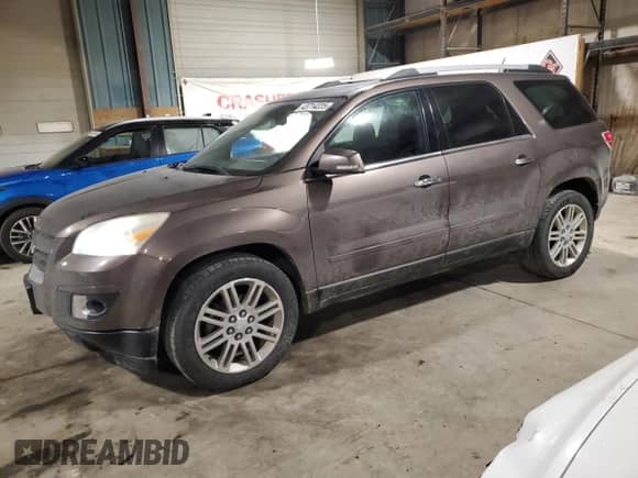 2010 Saturn Outlook XR-L Premium with VIN 5GZLVWED0AJ200769, listed as a Copart auction lot 43714225 with 144,246 mi miles and Salvage title. Bid and sale history available at DreamBid. Image 1.