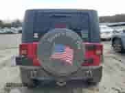 2007 Jeep Wrangler Unlimited Rubicon with VIN 1J4GA69177L102392, listed as a Copart auction lot 53195215 with 166,296 mi miles and Salvage title. Bid and sale history available at DreamBid. Image 6.