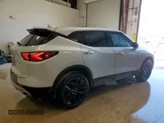 2022 Chevrolet Blazer LT z VIN 3GNKBCR46NS128910, wystawiony jako Copart lot #81559685 z przebiegiem 66 257 mil mil oraz Czysty tytuł • Clean title. Historia ofert i sprzedaży dostępna na DreamBid. Obrazek 3.