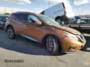 2017 Nissan Murano SL with VIN 5N1AZ2MH9HN112389, listed as a Copart auction lot 47583675 with Not provided miles and Salvage title. Bid and sale history available at DreamBid. Image 4.