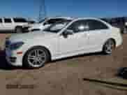 2014 Mercedes-Benz C 250 Sport with VIN WDDGF4HB6EA952812, listed as a Copart auction lot 87303155 with 159,094 mi miles and Salvage title. Bid and sale history available at DreamBid. Image 1.