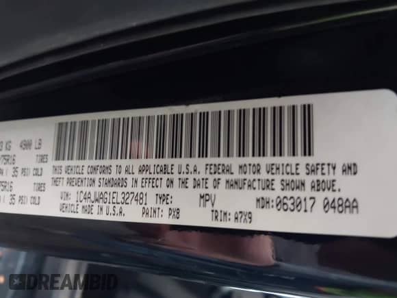 2014 Jeep Wrangler Sport z VIN 1C4AJWAG1EL327481, wystawiony jako IAAI lot #43527216 z przebiegiem 162 278 mil mil oraz . Historia ofert i sprzedaży dostępna na DreamBid. Obrazek 9.