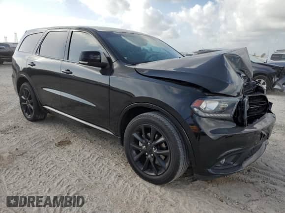 2017 Dodge Durango GT with VIN 1C4RDHDG6HC643268, listed as a Copart auction lot 59232044 with 78,608 mi miles and Salvage title. Bid and sale history available at DreamBid. Image 4.
