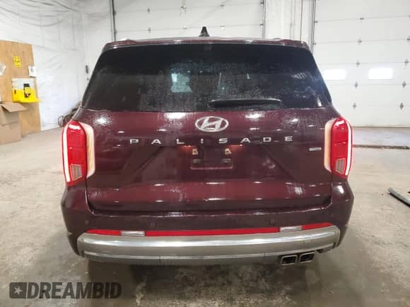 2024 Hyundai Palisade Calligraphy z VIN KM8R7DGE9RU689985, wystawiony jako Copart lot #51421975 z przebiegiem 15 948 mil mil oraz Szkoda całkowita • Salvage title. Historia ofert i sprzedaży dostępna na DreamBid. Obrazek 6.