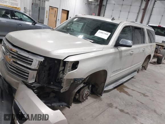 2015 Chevrolet Suburban LTZ с VIN 1GNSKKKC9FR289610, выставлен на аукционе IAAI как лот 43007568 с пробегом 119 196 миль миль и . История ставок и продаж доступна на DreamBid. Изображение 16.