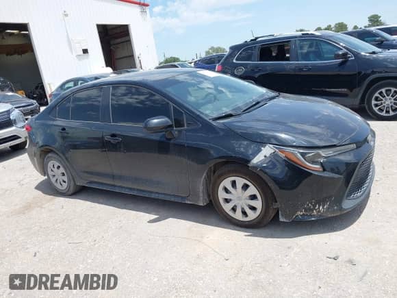 2020 Toyota Corolla L with VIN JTDDPRAE1LJ034720, listed as a IAAI auction lot 42779626 with 108,342 mi miles and . Bid and sale history available at DreamBid. Image 12.