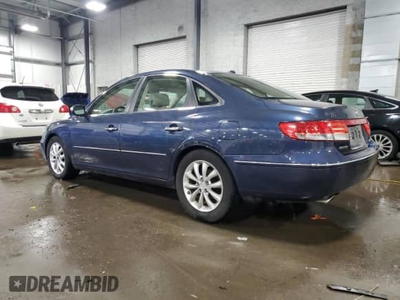 2008 Hyundai Azera Limited с VIN KMHFC46F78A257307, выставлен на аукционе Copart как лот 89116265 с пробегом 131 527 миль миль и Списание • Salvage title. История ставок и продаж доступна на DreamBid. Изображение 2.