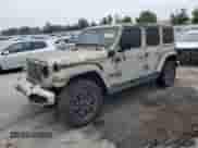2022 Jeep Wrangler Unlimited Sahara with VIN 1C4JJXP6XNW207648, listed as a Copart auction lot 58209795 with 35,306 mi miles and Salvage title. Bid and sale history available at DreamBid. Image 1.