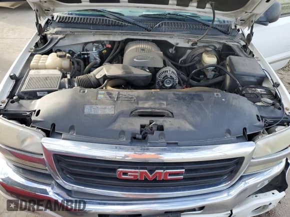 2005 GMC Sierra 1500 Work Truck with VIN 1GTEC14V45Z226490, listed as a Copart auction lot 45606305 with 205,203 mi miles and Salvage title. Bid and sale history available at DreamBid. Image 11.