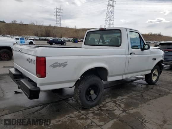 1996 Ford F-150 с VIN 1FTEF14Y2TLA02667, выставлен на аукционе Copart как лот 49686735 с пробегом 143 197 миль миль и Чистый • Clean title. История ставок и продаж доступна на DreamBid. Изображение 3.