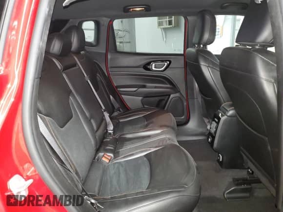 2022 Jeep Compass (RED) Edition with VIN 3C4NJDCB8NT134871, listed as a Copart auction lot 80276135 with 34,110 mi miles and Salvage title. Bid and sale history available at DreamBid. Image 11.