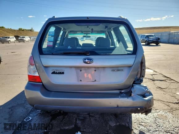 2006 Subaru Forester X with VIN JF1SG63686G752610, listed as a Copart auction lot 85932225 with 80,235 mi miles and Salvage title. Bid and sale history available at DreamBid. Image 6.