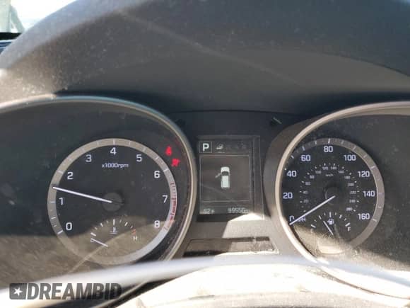 2017 Hyundai Santa Fe SE with VIN KM8SMDHF8HU230964, listed as a Copart auction lot 87381135 with 99,556 mi miles and Salvage title. Bid and sale history available at DreamBid. Image 9.