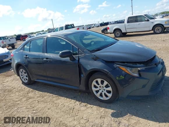 2024 Toyota Corolla LE with VIN 5YFB4MDE2RP193944, listed as a IAAI auction lot 43020580 with 21,866 mi miles and . Bid and sale history available at DreamBid. Image 13.
