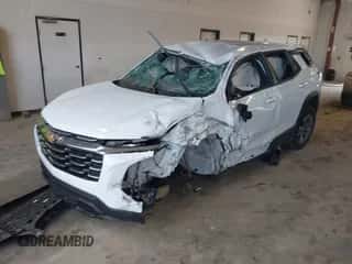 2026 Chevrolet Equinox AWD LT с VIN 3GNAXPEG7TL169512, выставлен на аукционе IAAI как лот 43203863 с пробегом Не указан миль и . История ставок и продаж доступна на DreamBid. Изображение 2.