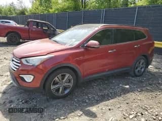 2014 Hyundai Santa Fe Limited with VIN KM8SR4HF9EU075502, listed as a Copart auction lot 54552085 with 83,453 mi miles and Salvage title. Bid and sale history available at DreamBid. Image 1.