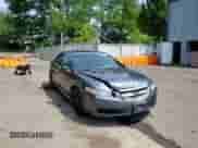 2006 Acura TL with VIN 19UUA66256A018802, listed as a Copart auction lot 61625625 with 154,182 mi miles and Salvage title. Bid and sale history available at DreamBid. Image 13.