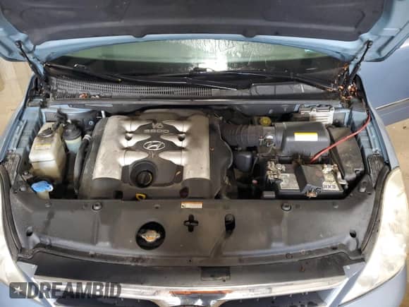 2007 Hyundai Entourage GLS with VIN KNDMC233076025109, listed as a Copart auction lot 74586814 with 124,057 mi miles and Salvage title. Bid and sale history available at DreamBid. Image 12.