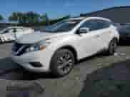 2017 Nissan Murano SV with VIN 5N1AZ2MG4HN189839, listed as a Copart auction lot 60026095 with 80,175 mi miles and Clean title. Bid and sale history available at DreamBid. Image 1.