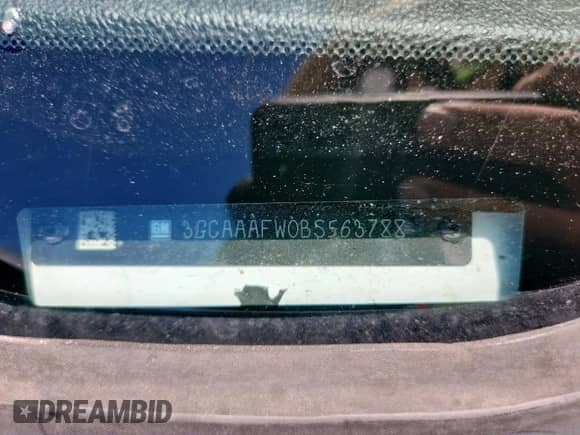 2011 Chevrolet HHR LS z VIN 3GCAAAFW0BS563788, wystawiony jako Copart lot #59752105 z przebiegiem 141 079 mil mil oraz Szkoda całkowita • Salvage title. Historia ofert i sprzedaży dostępna na DreamBid. Obrazek 13.