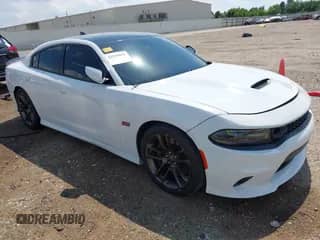 2018 Dodge Charger R/T Scat Pack with VIN 2C3CDXGJ7JH306977, listed as a IAAI auction lot 42928058 with 72,565 mi miles and . Bid and sale history available at DreamBid. Image 1.