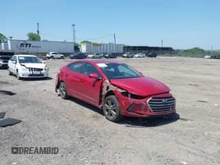 2018 Hyundai Elantra Value Edition z VIN 5NPD84LFXJH384875, wystawiony jako IAAI lot #42574844 z przebiegiem 87 292 mil mil oraz . Historia ofert i sprzedaży dostępna na DreamBid. Obrazek 1.
